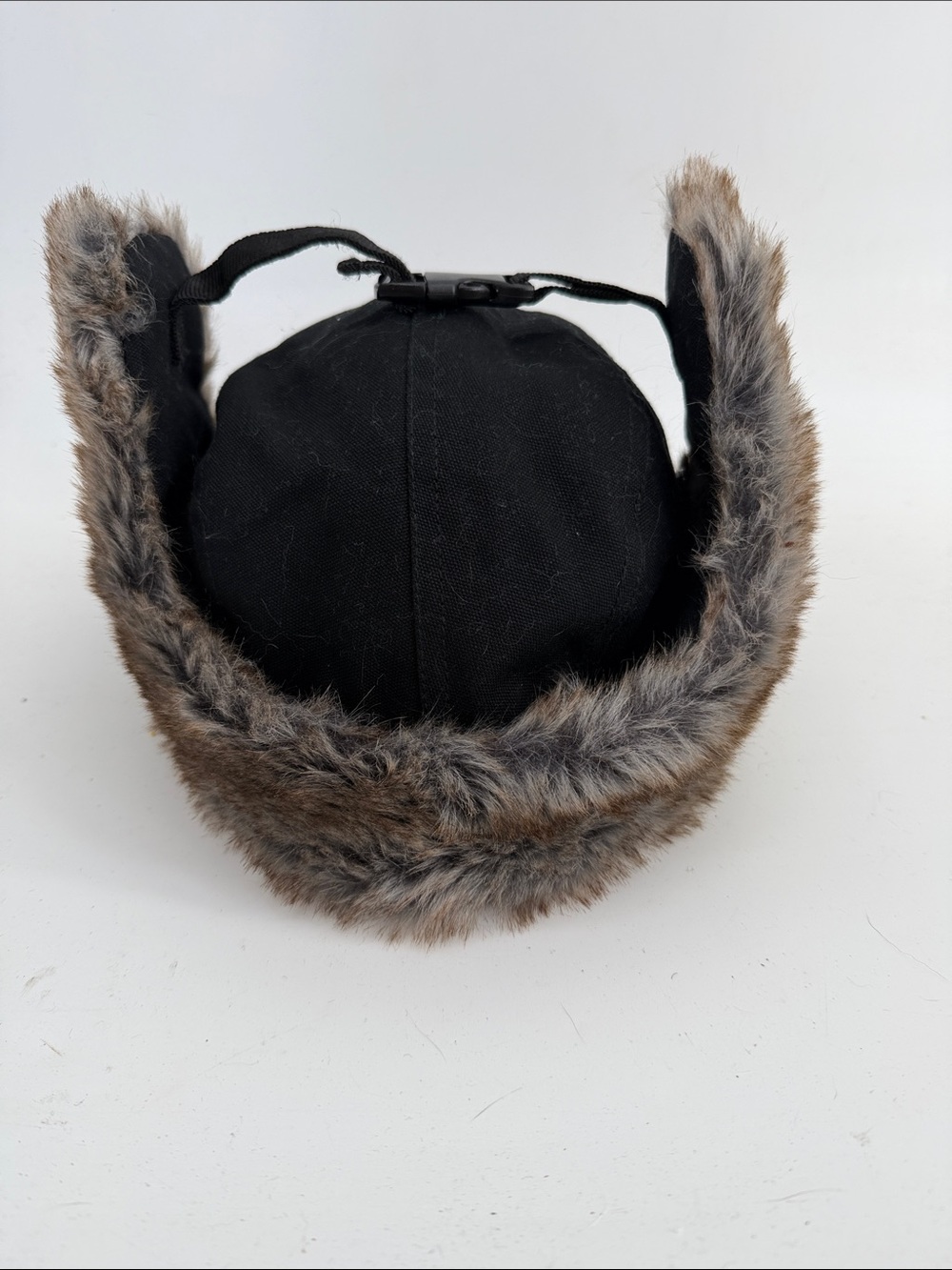 Ozark Trail faux fur lined trappers ear flap cold weather winter hat sz OS